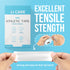 JJ CARE Athletic Tape Sports Tape, Easy Tear Athlete Tape, No Residue Athletic Trainer Tape, Gymnastics Tape for Ankles, Wrists, Elbows, and Knees